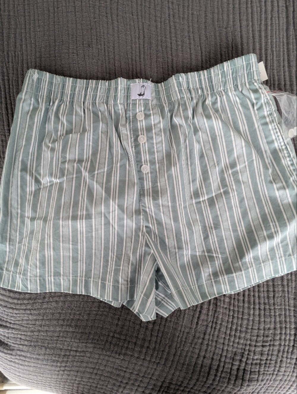 Happily Grey Women's Boxer Shorts Size S NWT